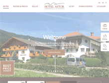 Tablet Screenshot of hotel-astor.it